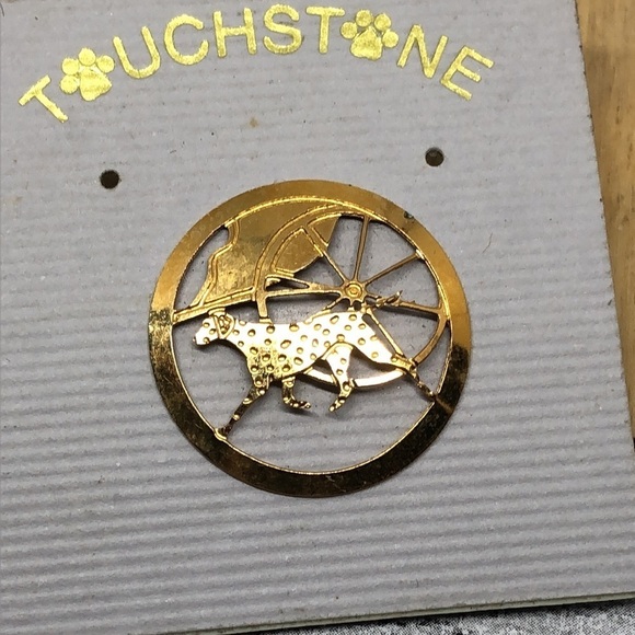 Touchstone Dog Designs Jewelry The Dalmatian Tac Pin Statement - Picture 2 of 4